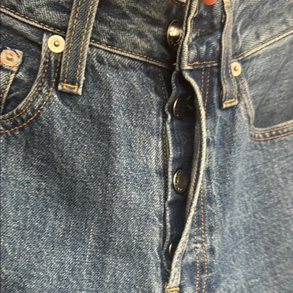Everlane The Curvy 90’s Cheeky Straight Women's Blue Jeans SZ: 26R - Picture 4 of 9